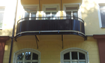 Byggnation balkong
